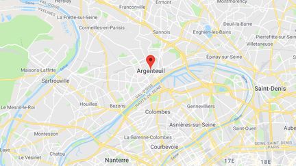 Argenteuil.&nbsp; (GOOGLE MAPS)