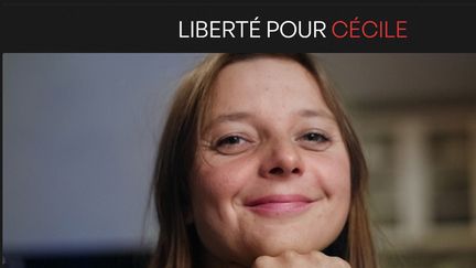 Page d'accueil du site du comité de soutien Cécile Kohler, 