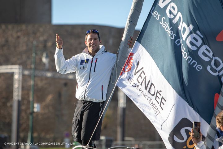 Clément Giraud sort du chenal