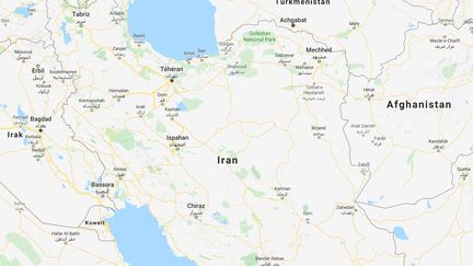 L'Iran est située sur plusieurs plaques techtoniques et particulièrement touché par les séismes. (GOOGLE MAPS)