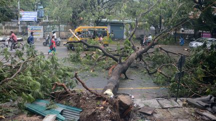 VIDEO. Le cyclone Vardah fait au moins dix morts dans le sud de l'Inde