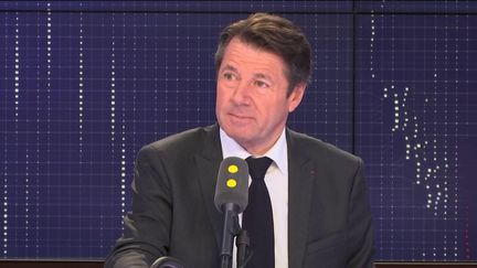 Le maire Les Républicains de Nice, invité du "8h30 Fauvelle-Dély", le mardi 29 janvier 2019.&nbsp; (FRANCEINFO / RADIOFRANCE)