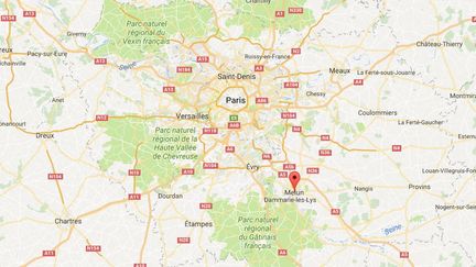 Originaire de Melun, le petit Adam, 5 ans, a été retrouvé samedi 24 juin 2017, après avoir été enlevé par son père/ (GOOGLE MAPS)