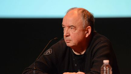 Jean-Pierre Perrin, journaliste à Libération et spécialiste du Moyen-Orient, Lors du forum Libération le 29 mars 2013, à Rennes. (THOMAS BREGARDIS / MAXPPP)