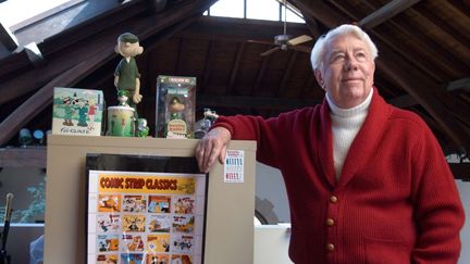 Mort Walker dans son studio à Stamford en 2006
 ( DOUGLAS HEALEY/AP/SIPA)