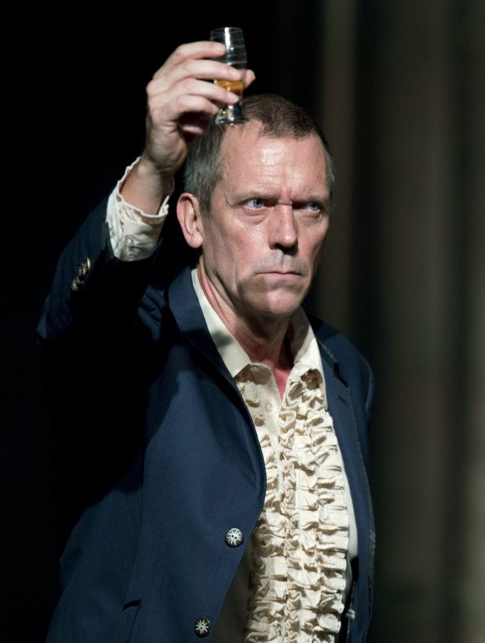 Hugh Laurie en pleine forme
 (EPA/MAXPPP Martial Trezzini )