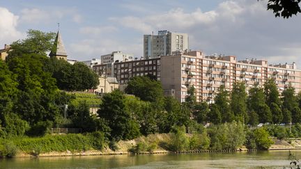 Vue de la ville de Saint-Ouen (Seine-Saint-Denis), le 3 juin 2024. (VINCENT ISORE / MAXPPP / IP3)