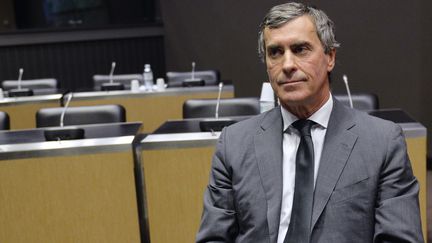 L'ancien ministre du Budget J&eacute;r&ocirc;me Cahuzac avant son audition par la&nbsp;commission d'enqu&ecirc;te parlementaire, le 26 juin 2013 &agrave; l'Assembl&eacute;e nationale, &agrave; Paris. (MIGUEL MEDINA / AFP)