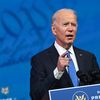 Joe Biden lors d'une conférence de presse au Queen Theatre de Wilmington, dans le Delaware (Etats-Unis), le 14 décembre 2020. (ROBERTO SCHMIDT / AFP)