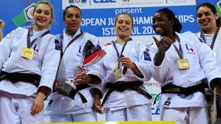 Les judokates françaises championnes d'Europe