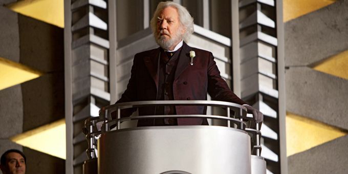 Donald Sutherland dans &quot;Hunger Games&quot; de Gary Ross
 (Metropolitan FilmExport)