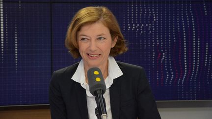 Florence Parly, ministre des Armées, invitée de&nbsp;franceinfo&nbsp;le 28 septembre 2017. (JEAN-CHRISTOPHE BOURDILLAT / RADIO FRANCE)