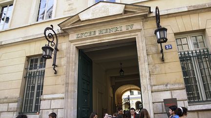 Le lyc&eacute;e Henri-IV, &agrave; Paris, qui compte des classes pr&eacute;paratoires tr&egrave;s s&eacute;lectives. (SÉBASTIEN RABANY / PHOTONONSTOP / AFP)