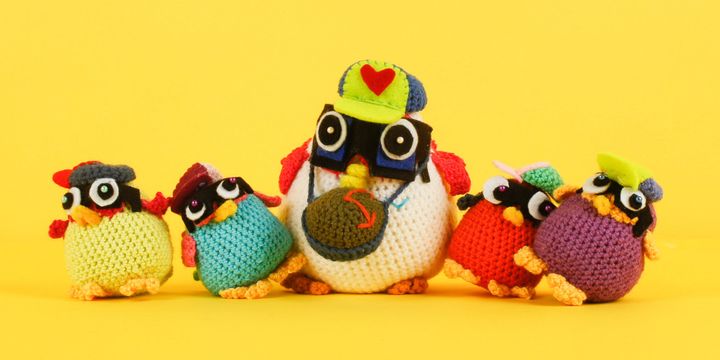 Un chouette diner : les doudous en crochet de Ketty Sean
 (Ketty Sean)