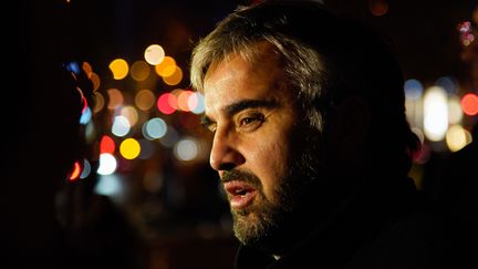 Alexis Corbière lors d'une manifestation place de la République, le 29 novembre 2018. (XAVIER AGON / AFP)