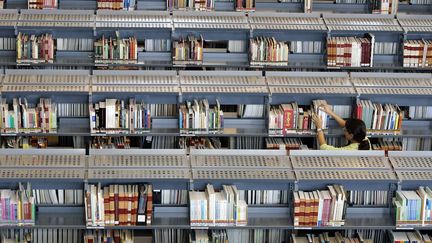 La bibliothèque nationale de Singapour, en septembre 2005.&nbsp; (ROSLAN RAHMAN / AFP)