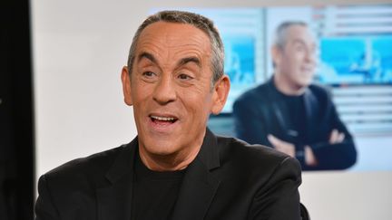 L'animateur Thierry Ardisson sur le plateau de LCI, le 24 janvier 2013. (IBO / SIPA)