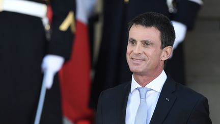 Manuel Valls lors de la passation de pouvoirs à Matignon à Paris, le 6 édecmbre 2016. (BERTRAND GUAY / AFP)