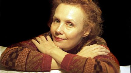 La compositrice finlandaise&nbsp;Kaija Saariaho (13 septembre 2016) (YANNICK COUPANNEC / LEEMAGE / AFP)