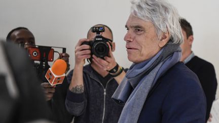 Bernard Tapie, au tribunal de Paris, le 4 avril 2019. (BERTRAND GUAY / AFP)