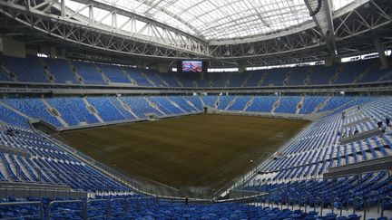 La Zenit Arena de Saint-Pétersbourg (Russie), le 27 février 2017. (MIKHAIL KIREEV / SPUTNIK / AFP)