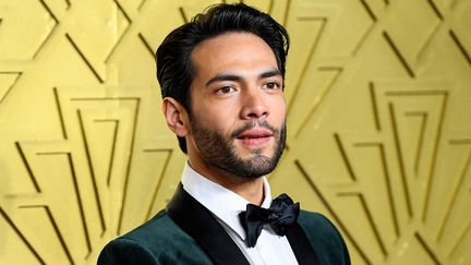 L'acteur mexicain Diego Calva, révélation de "Babylon" de Damien Chazelle, assiste à la première du film à Londres (Angleterre), le 12 janvier 2023. (JOE MAHER / GETTY IMAGES EUROPE)