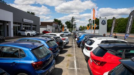 Le marché des ventes de voitures toujours en progression en 2023 même si freiné par l'inflation (photo d'illustration). (MATHIEU HERDUIN MHERDUIN / MAXPPP)