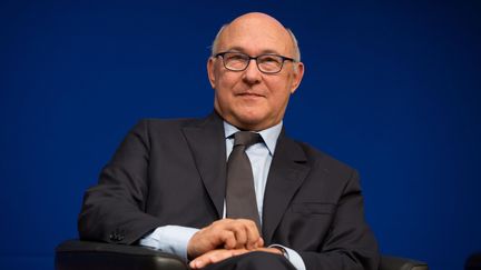 Michel Sapin, le ministre des Finances, le 16 octobre 2014 &agrave; Paris.&nbsp; (ROMUALD MEIGNEUX / SIPA)