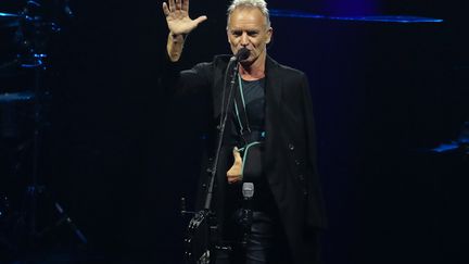 Sting lors de son concert à Nice en octobre 2019 (VALERY HACHE / AFP)