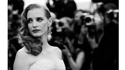 La comédienne américaine Jessica Chastain le 18 mai
 (Anne-Christine Poujoulat / AFP)