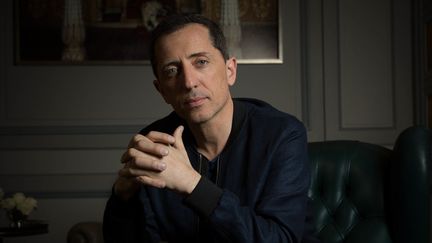 Gad Elmaleh à Paris (17 mars 2017)
 (Arnaud Journois / PhotoPQR / Le Parisien / MaxPPP)