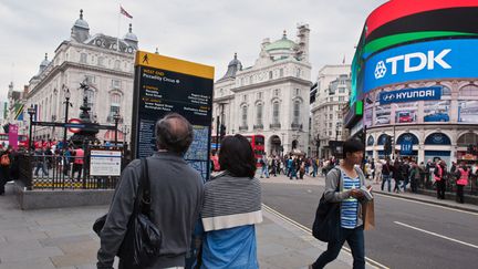 Picadilly Circus, au coeur de Londres