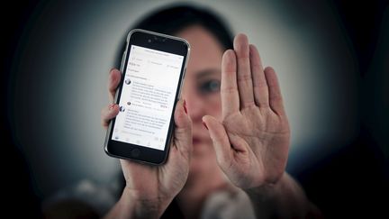 Comment détecter les messages violents sur les réseaux sociaux ? (photo d'illustration) (PHOTOPQR / NICE MATIN / MAXPPP)