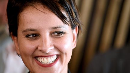 Najat Vallaud-Belkacem la ministre de l'Education nationale&nbsp; (JEAN PIERRE CLATOT / AFP)