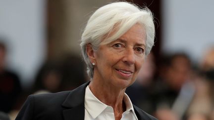 La directrice du Fonds monétaire international, Christine Lagarde, arrive au Women's Forum Americas, à Mexico, le 30 mai 2019.&nbsp; (HENRY ROMERO / REUTERS)