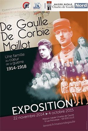 L'affiche de l'exposition à Lille
 (DR)