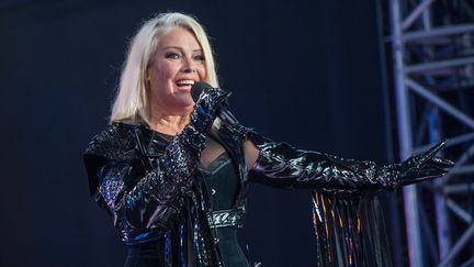 Kim Wilde sur scène en Autriche en septembre 2018. (JOHANNES EHN / APA-PICTUREDESK)