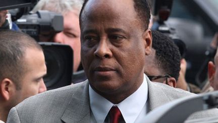 Dr. Conrad Murray à Los Angeles, le 8 février 2010. (AFP/Frederick M. Brown)