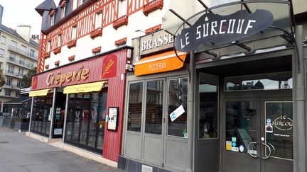 Des restaurants fermés lors du deuxième confinement à Rennes.&nbsp; (LOÏCK GUELLEC / FRANCE-BLEU ARMORIQUE)