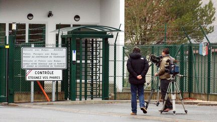 L'entrée de la base de Cercottes, dans le Loiret. (MAXPPP)