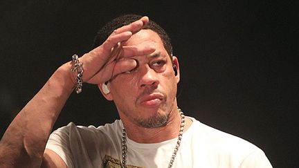 Joey Starr le 25 mars 2012 à la Cartonnerie de Reims.
 (François Nascimbeni / AFP )