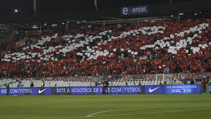 Le Chili sanctionné à cause du comportement de ses supporters à Santiago (MARCELO HERNANDEZ/PHOTOSPORT / PHOTOSPORT)