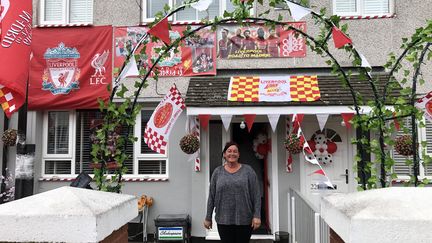 Supporters de Liverpool avant la finale de la Ligue des champions entre Liverpool et Tottenham. (FANNY LECHEVESTRIER / FRANCE-INFO)