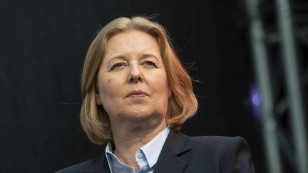 Baerbel Bas, la présidente du Bundestag, à Aachen (Allemagne), le 26 mai 2022. (MALTE OSSOWSKI/SVEN SIMON / SVEN SIMON / AFP)