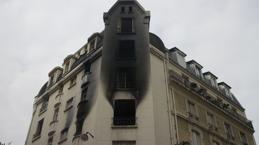 VIDEO. Incendie mortel à Paris les images des pompiers