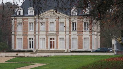 Vue du château de Valéry Giscard d'Estaing à Authon, dans le Loir-et-Cher, le 3 décembre 2020. (GUILLAUME SOUVANT / AFP)