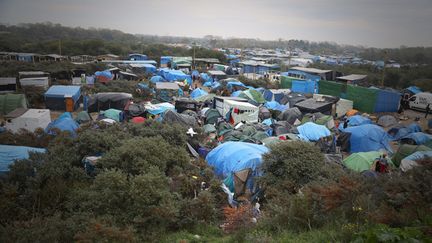 &nbsp; (La "jungle" accueille environ 6.000 personnes à Calais. © Maxppp)