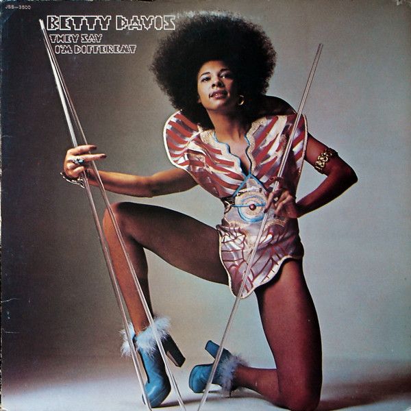 La pochette du second album de Betty Davis "They say I'm different", sorti en 1974. (JUST SUNSHINE RECORDS)