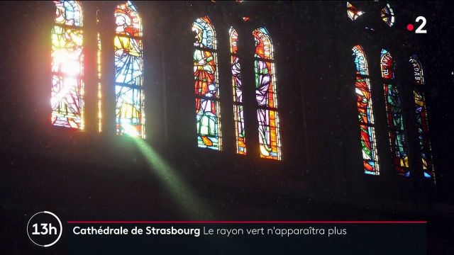 Strasbourg : la disparition du rayon vert de la cathédrale fait polémique