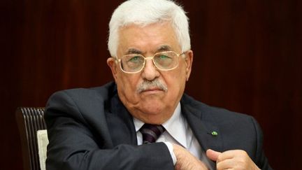 Mahmoud Abbas, président de l'Autorité palestinienne, à la réunion du comité exécutif de l'OLP, le 1er septembre 2015 à Ramallah, pour préparer l'élection d'une nouvelle équipe de cette instance dirigeante. (Abbas Momani/AFP)